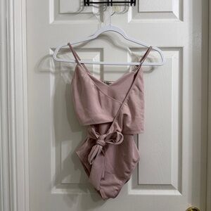 Dancer ballerina wrap bodysuit